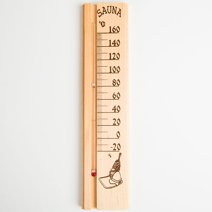 картинка Термометр деревянный Сауна 0 +160 магазина Мастер Дом
