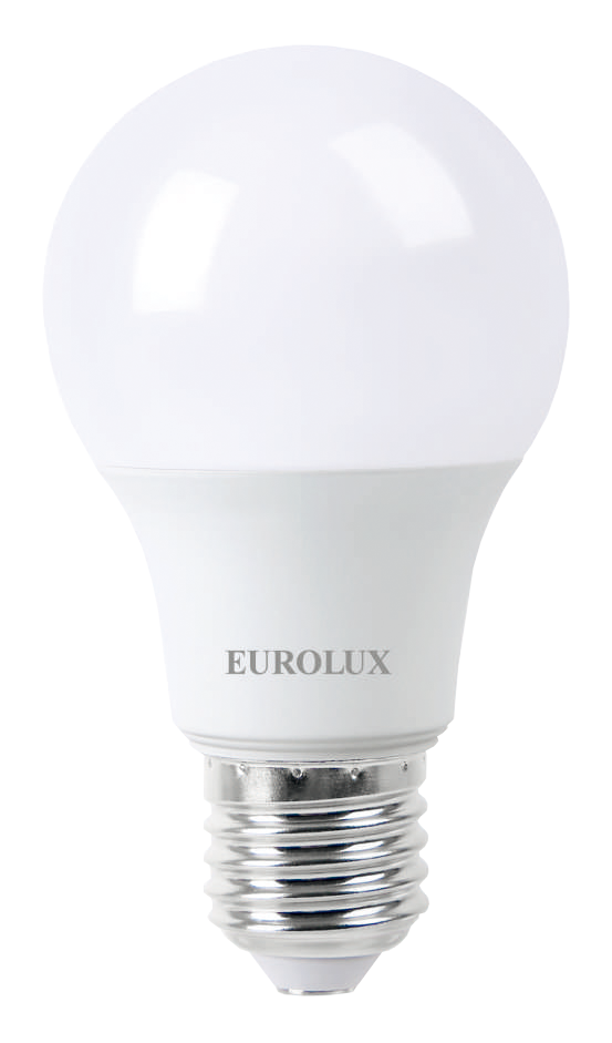 картинка Лампа светодиодная LL-E-A60-11W-230-6K-E27 (груша, 11Вт, холод., Е27) Eurolux магазина Мастер Дом