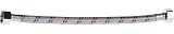 картинка Подводка гибкая STAYER для воды, оплетка из нержавеющей стали, г/г 1/2″ - 0,3м магазина Мастер Дом