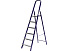 картинка Лестница-стремянка СИБИН стальная, 6 ступеней, 124см. магазина Мастер Дом