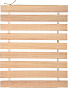 картинка Коврик деревянный с орнаментом "Рогожка" 42х35х1см, липовая рейка "Банные штучки" магазина Мастер Дом