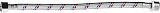 картинка Подводка гибкая ЗУБР для воды, оплетка из нержавеющей стали, г/ш 1/2″ - 0,3м магазина Мастер Дом