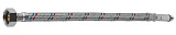 картинка Подводка гибкая ЗУБР для воды, к смесителям, оплетка из нержавеющей стали, удлиненная, г/ш 0,8м магазина Мастер Дом
