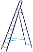 картинка Лестница-стремянка СИБИН стальная, 9 ступеней. магазина Мастер Дом