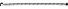 картинка Подводка гибкая ЗУБР для воды, оплетка из нержавеющей стали, г/г 1/2″ - 0,4м магазина Мастер Дом