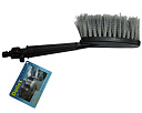 картинка Щетка-сметка DOLLEX для мытья авто под шланг, 36см с краником магазина Мастер Дом