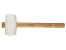 картинка Киянка резиновая ЗУБР белая с деревянной ручкой 900г магазина Мастер Дом